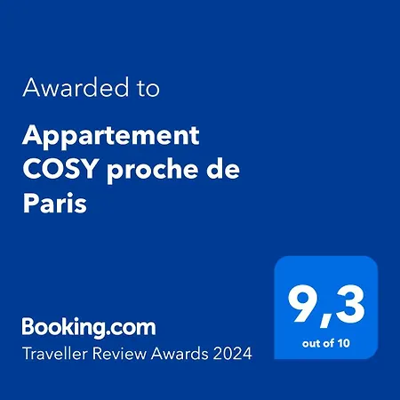 Apartment Cosy Proche De Paris